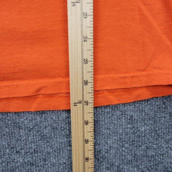 Houston Astros Tshirt Mens Medium Orange Short Sleeve MLB Baseball Sports‎ - Picture 4 of 7